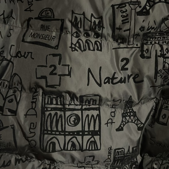 JC de Castelbajac | Vintage Script Doodle Down Jacket - Picture 3 of 11